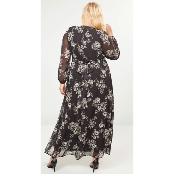 Lane Bryant floral maxi dress NWT - Picture 2 of 2